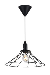 Viseća svjetiljka Tilia, E27, IP20, crna