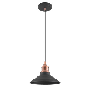 Viseća svjetiljka Loret M, E27, IP20, crna