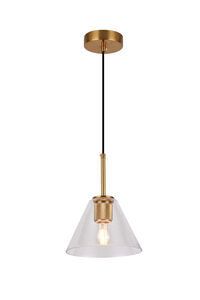 Viseća svjetiljka Giglas, 18 cm, E27, IP20, zlatna