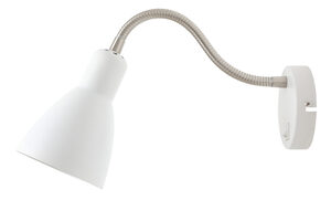 Zidna svjetiljka Etore, E27, IP20, bijela