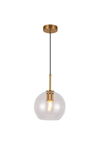 Viseća svjetiljka Giglas, 20 cm, E27, IP20, zlatna