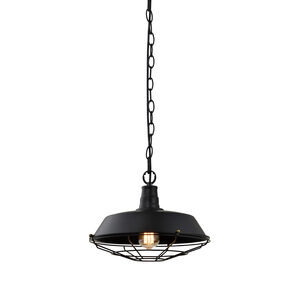 Viseća svjetiljka Lars, 36 cm, E27, IP20, crna