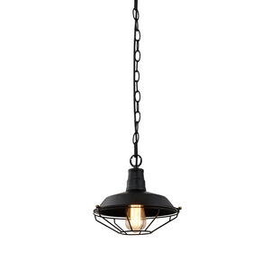Viseća svjetiljka Lars, 26 cm, E27, IP20, crna