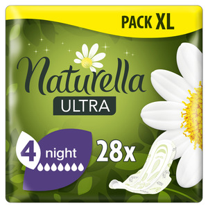 Naturella Ultra, Night Size 4, higijenski ulošci s krilcima, 28 komada