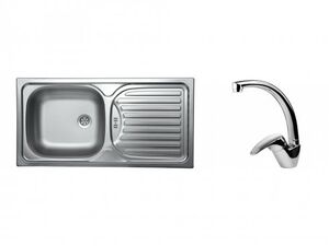 SINK SOLUTION set sudopera i slavine FARO, inox