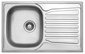 SINK SOLUTION sudoper A LINE 78 x 48 cm, 1x, inox