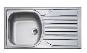 SINK SOLUTION sudoper A LINE 78 x 43,5 cm, 1x inox