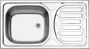 SINK SOLUTION sudoper A LINE 76 x 43,5 cm, lux 1x, inox