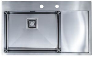 SINK SOLUTION sudoper A LINE PLUS PLUS 86 x 52 cm, lijevi, inox