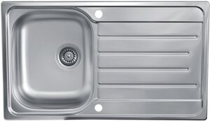 SINK SOLUTION sudoper A LINE 86 x 50 cm, lux 1x, inox