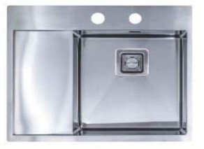 SINK SOLUTION sudoper A LINE PLUS PLUS 60 x 52 cm, desni, inox