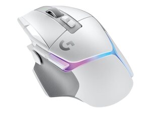 Logitech Gaming G502 X Plus, RGB, optički miš, 25000dpi, bežični, bijeli, USB (910-006171)