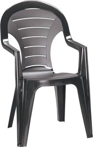 KETER Bonaire plastična stolica, siva