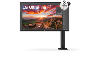LG monitor 27UN880, IPS, 4K UHD, USB-C, 5ms, 2xHDMI, DP