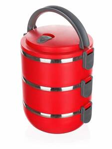BANQUET Culinaria Red set posuda za nošenje hrane 3/1