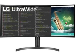 LG monitor 34WP75C, UWQHD+, 160Hz, HDMI, DP, USB-C, zakrivljeni