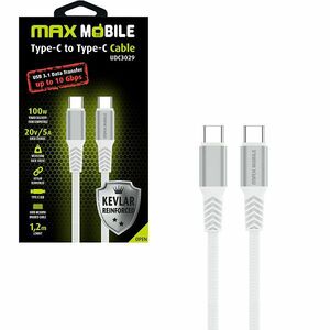 MM data kabel Type C, 100W, 5A, 1.2 m, bijeli