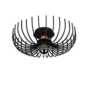 Stropna svjetiljka ASPENDOS, 36 cm, E27, crna