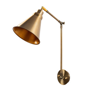 Zidna svjetiljka BERCESTE. E27, vintage