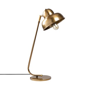 Stolna svjetiljka META, E27, zlatna