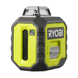 RYOBI 360° laserski nivelir RB360GLL-K  - zeleno svjetlo, radno polje do 25m, odstupanje +-0,5mm/m, samoniveliranje u 4 sekunde