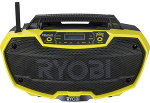 RYOBI akumulatorski Bluetooth radio R18RH-0 - 18V ONE+, sa zvučnicima 2x7W, USB port za punjenje - SAMO ALAT