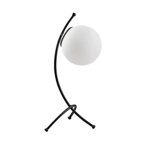 Stolna svjetiljka YAY, E27, crno/bijela