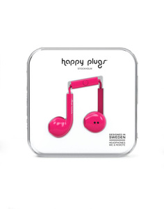 Happy Plugs Earbud Plus slušalice, Cerise
