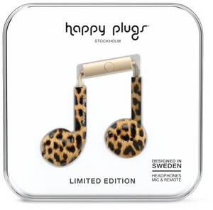 Happy Plugs Earbud Plus slušalice, Leopard