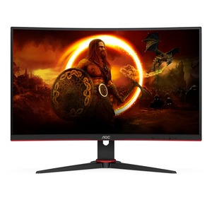 AOC monitor C27G2ZE/BK, VA, FHD, 0,5ms, 240Hz, 2xHDMI, DP, zakrivljeni