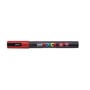 Flomaster marker Uni PC-3M Posca crveni