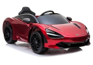 Licencirani auto na akumulator McLaren 720S, crveni lakirani
