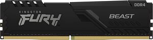 Memorija Kingston 16GB DDR4 3200MHz, FURY Beast Black, U-DIMM (KF432C16BB/16)
