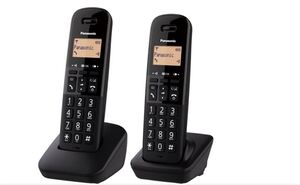 PANASONIC telefon bežični KX-TGB612FXB crni, TWIN
