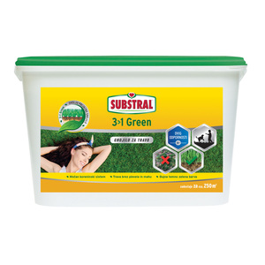 SUBSTRAL 3 u 1 Green gnojivo za travu, 5kg