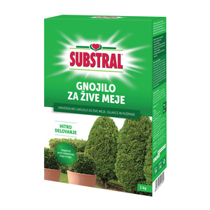 SUBSTRAL mineralno gnojivo za živicu, 1kg