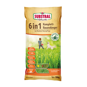 SUBSTRAL Naturen kompletno gnojivo za travu 6 u 1, 10kg