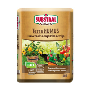 SUBSTRAL Naturen terra humus univerzalna organska zemlja, 40L