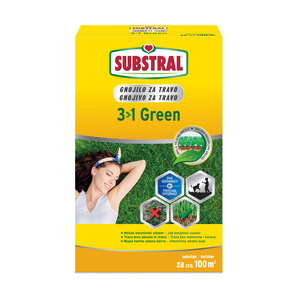 SUBSTRAL 3 u 1 Green gnojivo za travu, 2kg