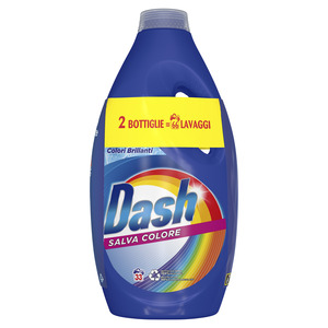 Dash tekući color, 2x33 pranja/3.3L