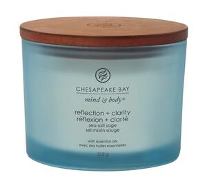 Chesapeake Bay mirisna svijeća, fitlja reflection & clarity, sea salt sage, 312 g