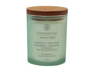 Chesapeake Bay mirisna svijeća, small balance & harmony, waterlily pear, 96 g