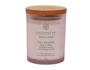 Chesapeake Bay mirisna svijeća, small joy & laughter, cranberry dahlia, 96 g