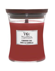 WoodWick mirisna svijeća, Medium, Cinnamon Chai