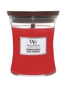 WoodWick mirisna svijeća, Medium, Crimson Berries