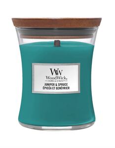 WoodWick mirisna svijeća, Medium, Juniper & Spruce