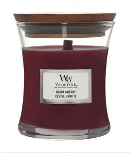 WoodWick mirisna svijeća, Mini, Black Cherry