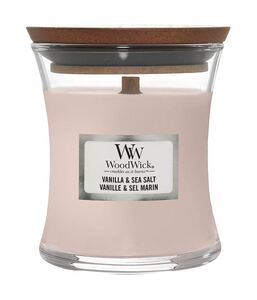 WoodWick mirisna svijeća, Mini, Vanilla & Sea Salt