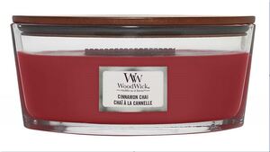 WoodWick mirisna svijeća, Elipse, Cinnamon Chai