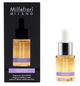 Millefiori Milano miris topljiv u vodi, Violet & Musk, 15 ml
